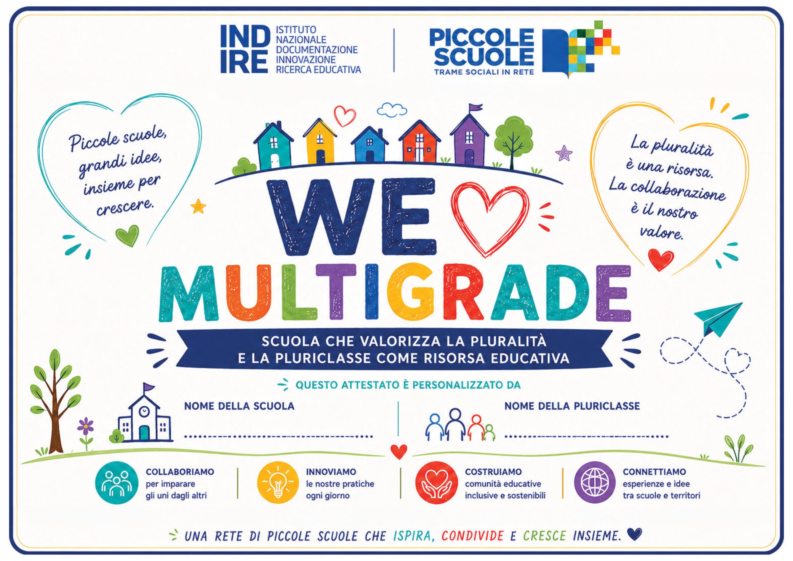 Anteprima dell'attestato We Multigrade